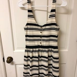 Striped J Crew dress